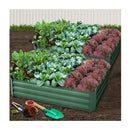 Greenfingers 2x Garden Bed 150X90X30CM Galvanised Steel Raised Planter