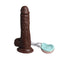 Heating Rotating Vibrator Dildo With Suction Cup