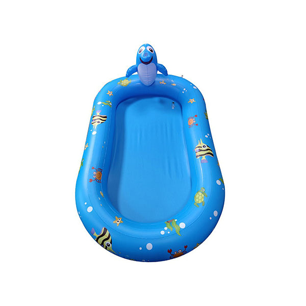 Inflatable Pool Water Splash Spray Mat Children Sprinkler Play Pad