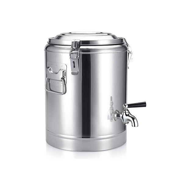 22L Stainless Steel Insulated Stock Pot Dispenser With Tap