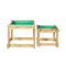 Kids Sandpit Sand Water Wooden Table With Cover Outdoor Sand Pit Toys
