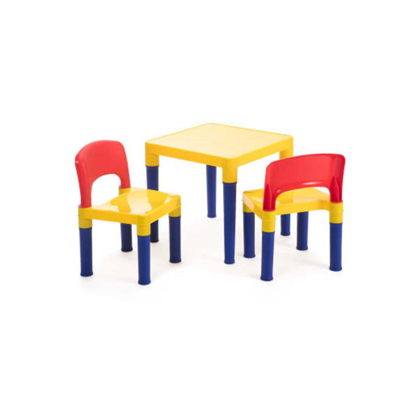 Kids Table 2 Chairs Plastic Set