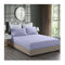 Lilac Grey Fitted Sheet and Pillowcase Set