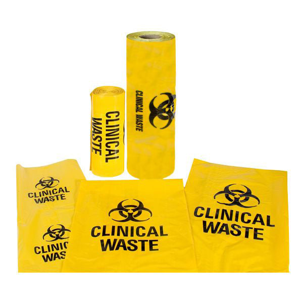 100 Sheets 240 Litre Medical And Clinical Waste Bags