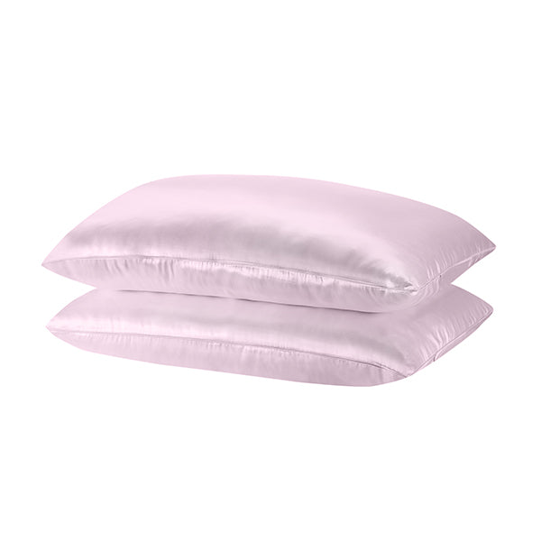 Mulberry Soft Silk Hypoallergenic Pillowcase Twin Pack