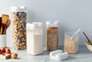 Ovela Flip Top Pantry Storage Container Set (9 Piece)