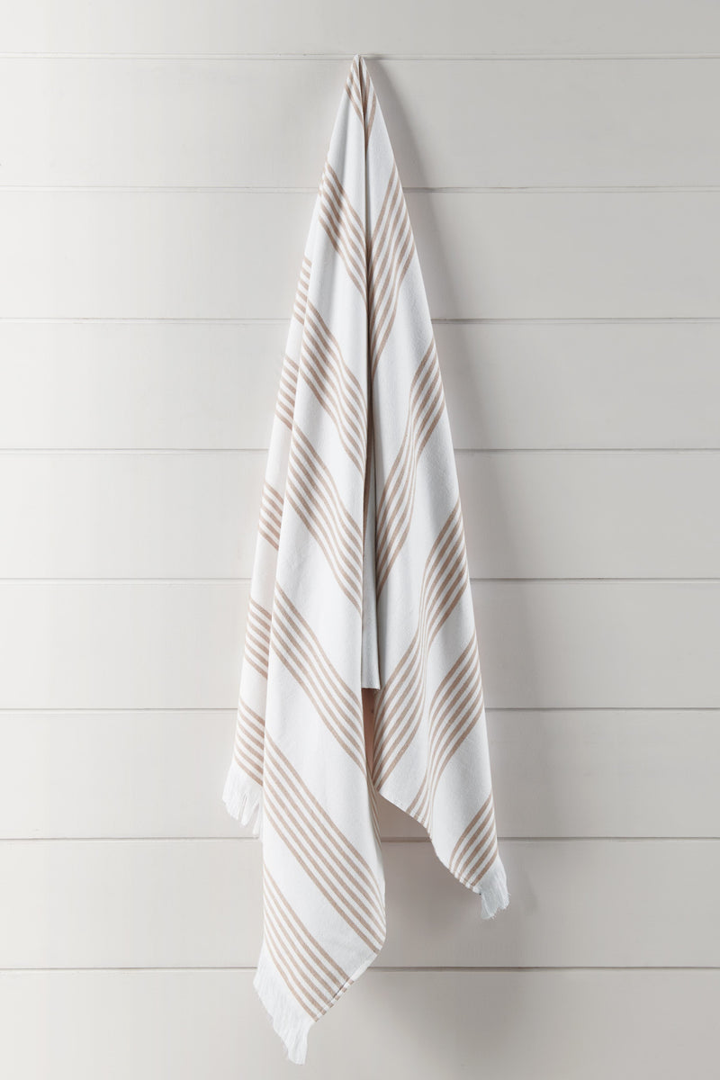 Ovela Hammam Beach Towel (Beige)
