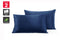 Ovela Set of 2 Mulberry Silk Pillowcases (Navy)