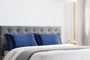 Ovela Set of 2 Mulberry Silk Pillowcases (Navy)