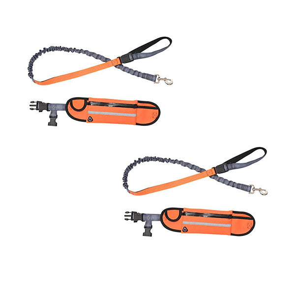 Orange Adjustable Pet Leash