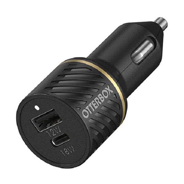 Otterbox Usb C And Usb A Fast Charge Dual Port Car Charger 30W