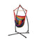 Outdoor Stand Hanging Hammock Pillow Rainbow With Steel