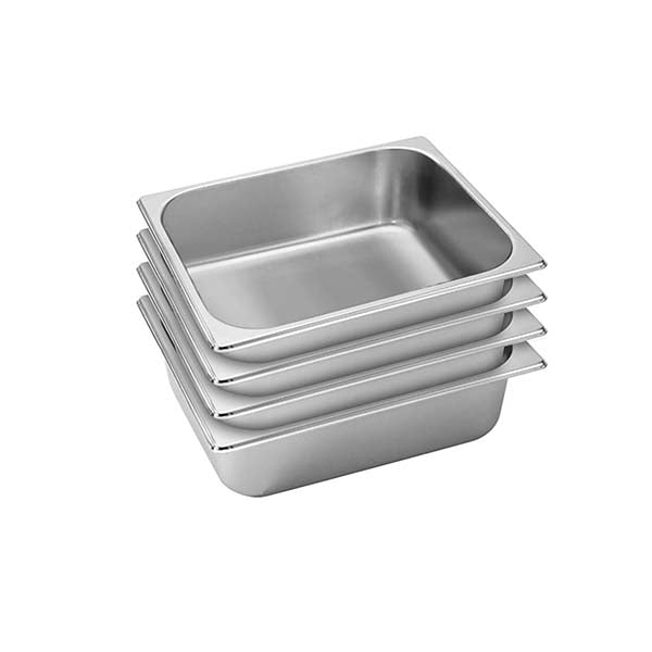 Soga 4X Gastronorm Full Size Gn Pan 10Cm Deep Stainless Steel Tray