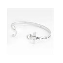 Personalized Anchor Bangle