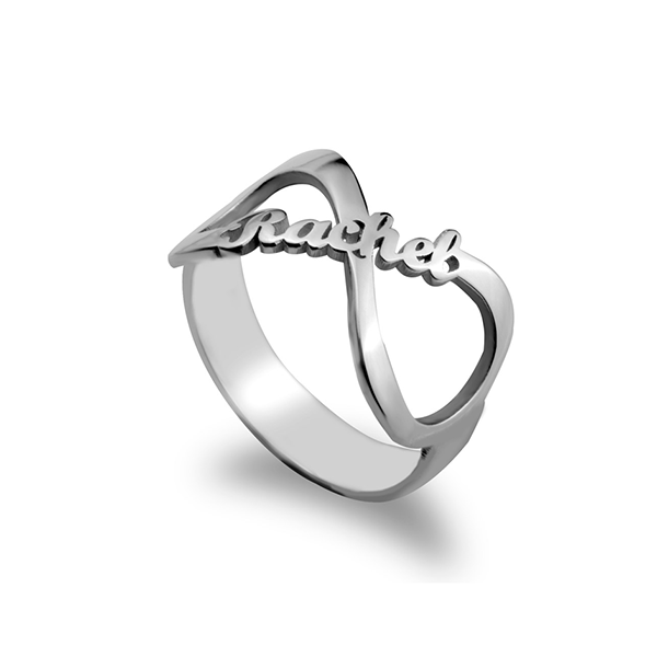 Personalized Infinity Name Ring