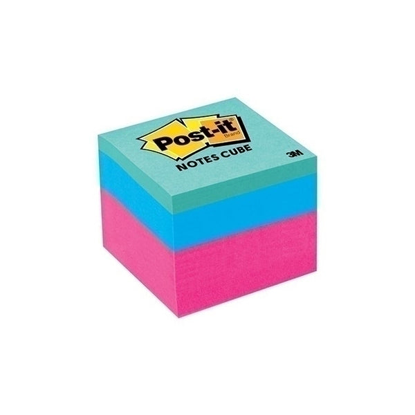 Post It Notes Mini Cube Brights 51 X 51Mm Box Of 6