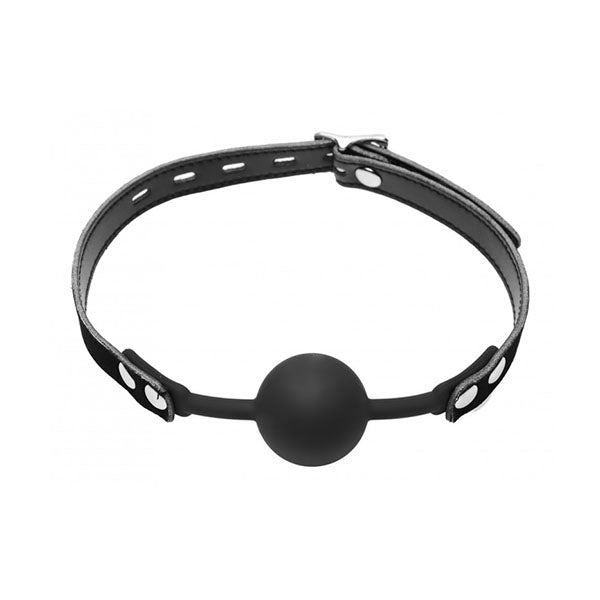 Premium Hush Locking Silicone Comfort Ball Gag