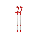 Rebotec Safe In Soft Forearm Crutches With Cuff And Hinge Pair