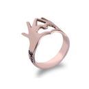 Ring With Hands And Heart