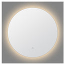 Round Touch Led Light Bathroom Vanity Wall Mounted Mirror 80Cm