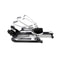 Rowing Exercise Machine Rower Hydraulic Resistance Fitness Gym