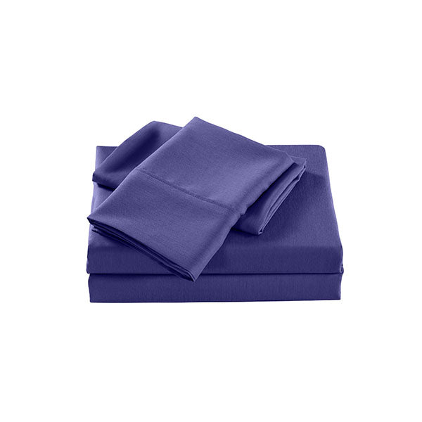 Royal Comfort 2000 Tc Bamboo Cooling Sheet Set Ultra Soft Royal Blue