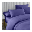 Royal Comfort Quilt Cover Set Bamboo Hypoallergenic Queen Royal Blue