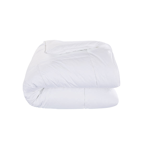 Royal Comfort 800Gsm Quilt Down Doona Duvet Cotton Cover White