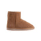 Royal Comfort Small Ugg Slipper Boots Women Leather Camel