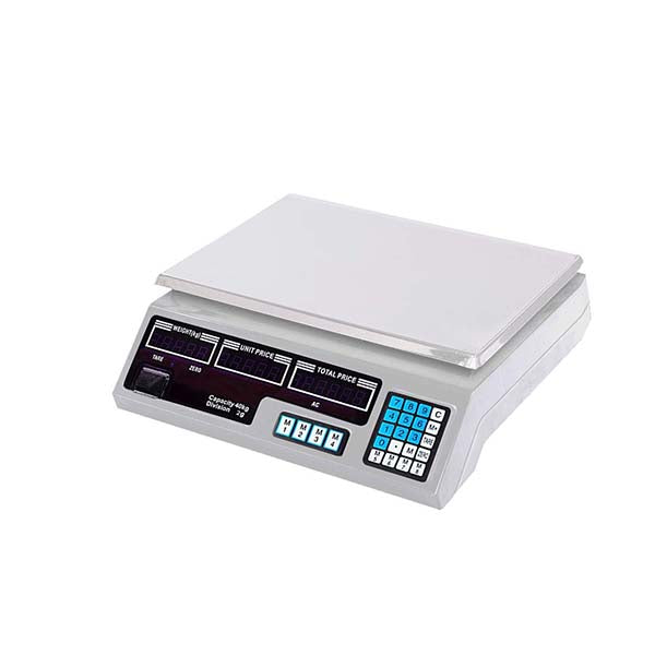 Soga 40Kg Digital Kitchen Scales Shop Electronic Weight Food White