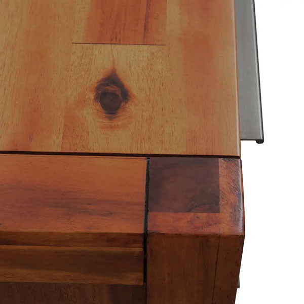 Solid Acacia Wood Chest of Drawers