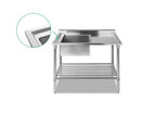 Stainless Steel Sink Bench 100X60