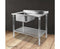 Stainless Steel Sink Bench 100X60