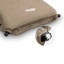 Self Inflating Mattress Joinable 10cm Single Size Coffee