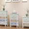 Shabby Chic French Storage Cabinet 4 Drawers Wood