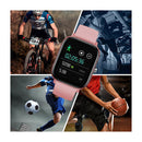 Waterproof Fitness Smart Wrist Watch Heart Rate Tracker P8 Pink