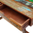 Solid Reclaimed Wood 2-Drawer Desk