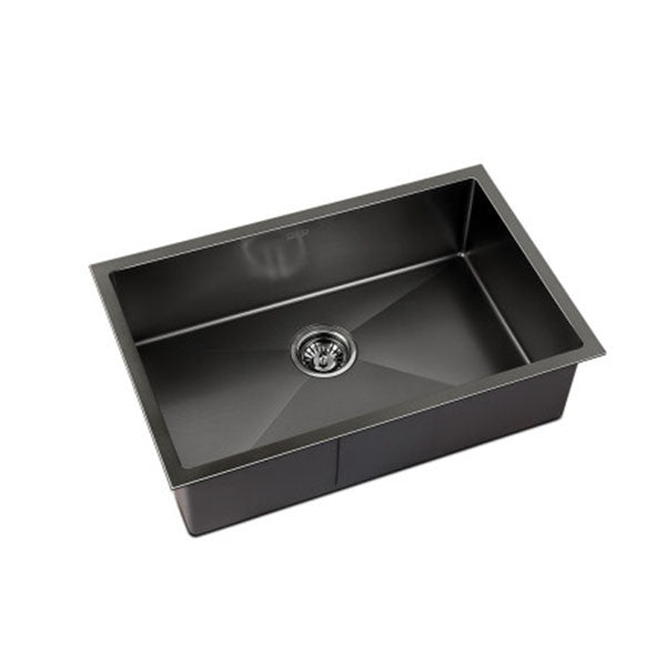 Stainless Steel Black Kitchen Sink Under Or Top Or Flush Mount