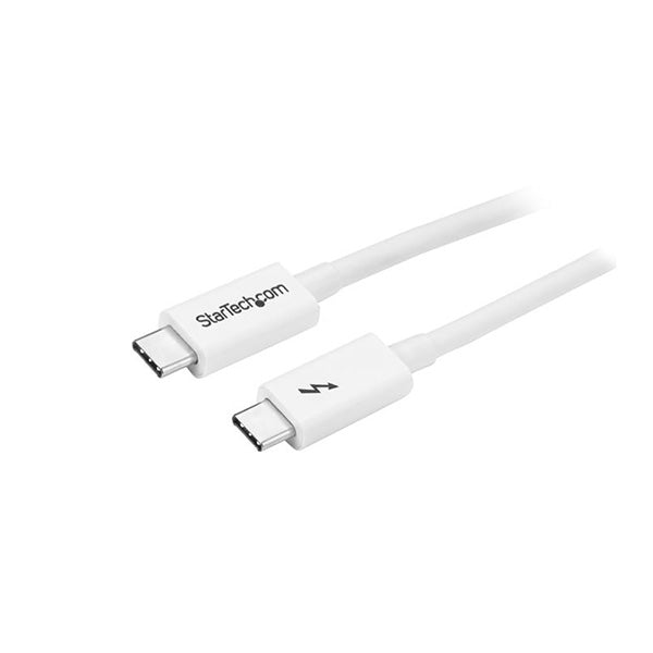 Startech 1M Thunderbolt 3 Cable White