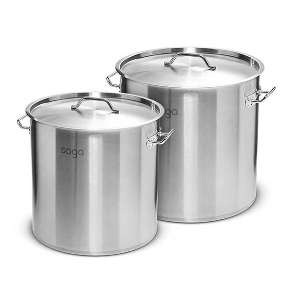 Stock Pot 12L 33L Good Grade Thick Stainless Steel Stockpot