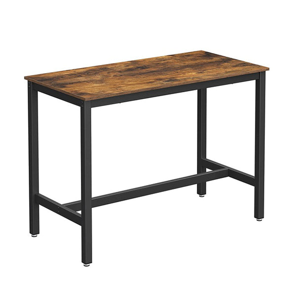 Bar Table Industrial Kitchen Table Dining Table With Solid Metal Frame
