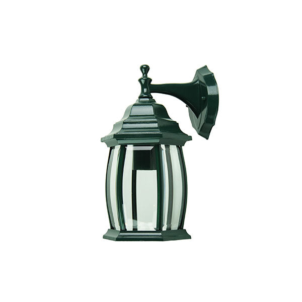 Traditional Outdoor Green Wall Light