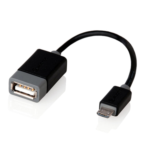 Alogic 15Cm Usb 2 Type B Micro To Type A Otg Adapter Male To Female