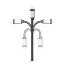 Alogic Ultra Fast Usb C To Lightning Cable Space Grey Mfi Certified