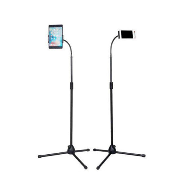Universal Tripod Floor Stand Holder Adjustable Gooseneck Iphone Tablet