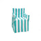 Alfresco 100 percent Cotton Director Chair Cover    Striped Ocean Blue