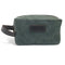Waxed Canvas Toiletry Bag Green