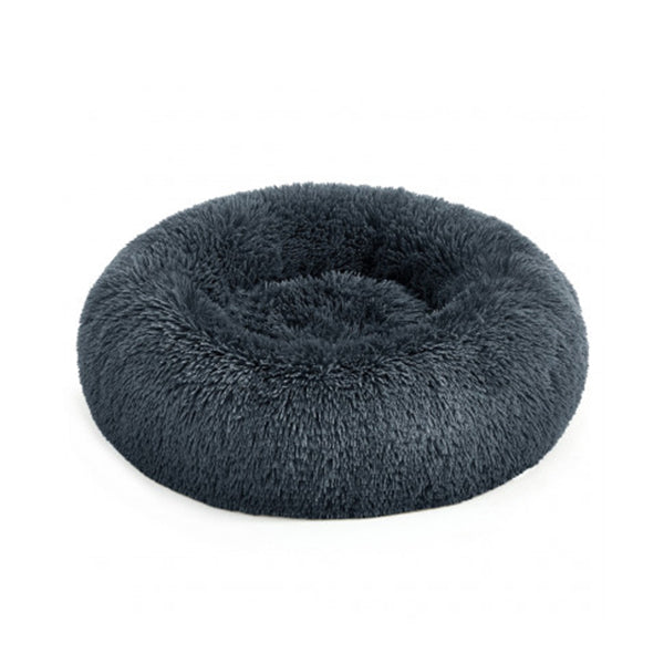 60Cm Dog Bed With Removable Washable Cushion Dark Gray
