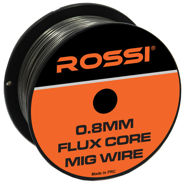 0.8mm 1kg Flux Core Gasless MIG Welding Wire, Self-Shielded, Excellent for Outdoor Use