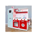 Wooden Kitchen Play Set with Fridge